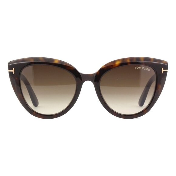 New TOM FORD Tori Havana Cat Eye FT0938/S 52F Sunglasses Women - Picture 2 of 4